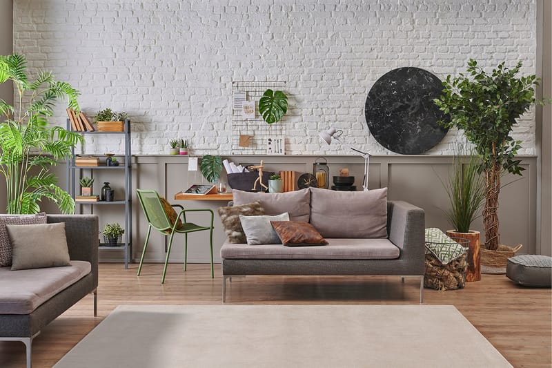 Sheraton Ryematte Rektangulær 200x290 cm - Creme - Tekstiler - Tepper & Matter - Moderne tepper - Ryeteppe