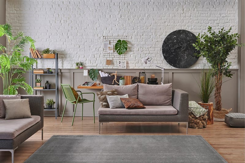 Sheraton Ryematte Rektangulær 200x290 cm - Grå - Tekstiler - Tepper & Matter - Moderne tepper - Ryeteppe