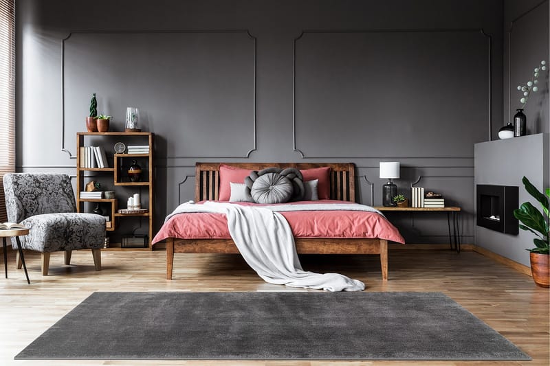 Sheraton Ryematte Rektangulær 200x290 cm - Grafitt - Tekstiler - Tepper & Matter - Moderne tepper - Ryeteppe