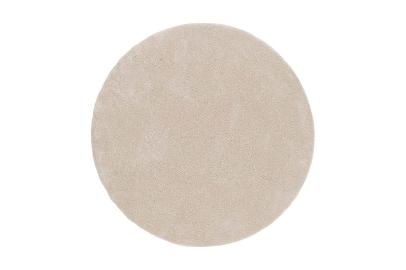 Sheraton Ryematte Rund 120 cm - Creme - Tekstiler - Tepper & Matter - Moderne tepper - Ryeteppe