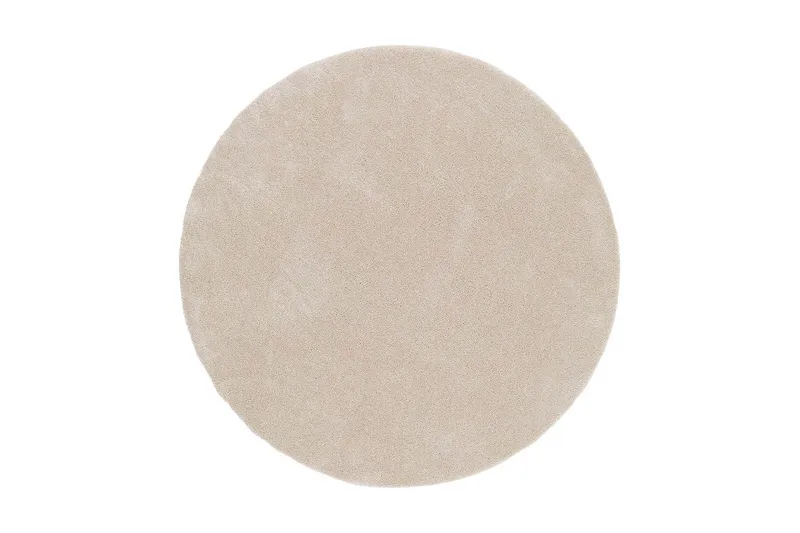 Sheraton Ryematte Rund 120 cm - Creme - Tekstiler - Tepper & Matter - Moderne tepper - Ryeteppe