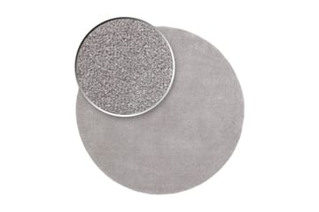 Sheraton Ryematte Rund 120 cm - Sølv - Tekstiler - Tepper & Matter - Moderne tepper - Ryeteppe