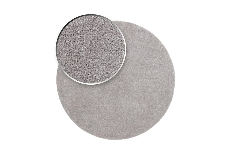 Sheraton Ryematte Rund 200 cm - Sølv - Tekstiler - Tepper & Matter - Moderne tepper - Ryeteppe