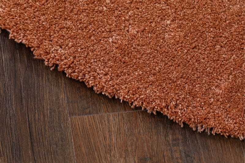 Sheraton Ryematte Rund 240 cm - Terracotta - Ryeteppe