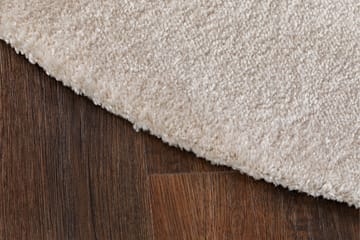 Sheraton Ryematte Rund 80 cm - Creme - Tekstiler - Tepper & Matter - Moderne tepper - Ryeteppe