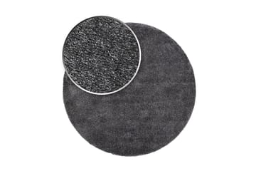 Sheraton Ryematte Rund 80 cm - Grafitt - Tekstiler - Tepper & Matter - Moderne tepper - Ryeteppe
