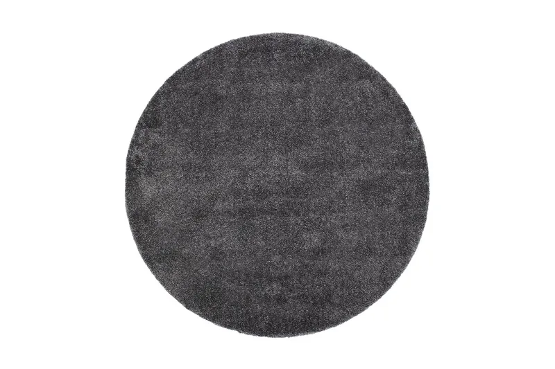 Sheraton Ryematte Rund 80 cm, Grafitt