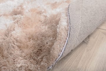 Shiva Ryematte Rund 200 cm - Champagne - Tekstiler - Tepper & Matter - Moderne tepper - Ryeteppe