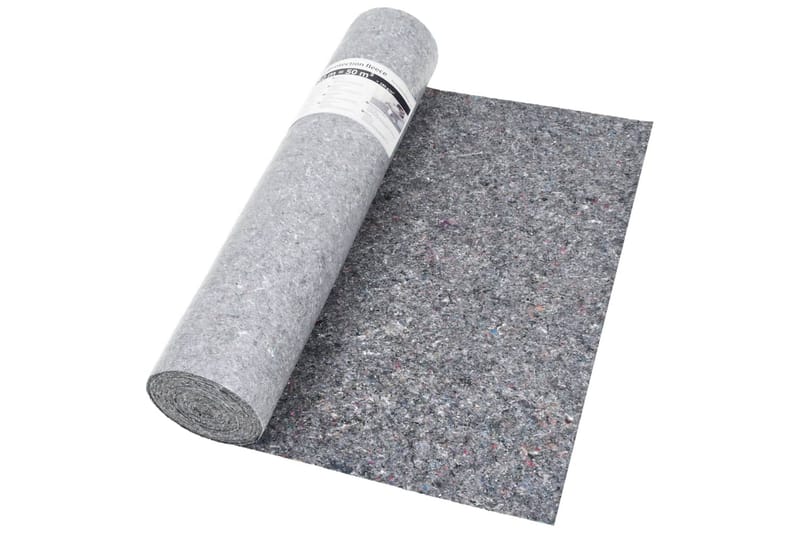 Sklisikker malematte fleece 2 stk 50 m 280 g/m² grå - Tekstiler - Tepper & Matter - Moderne tepper - Ryeteppe