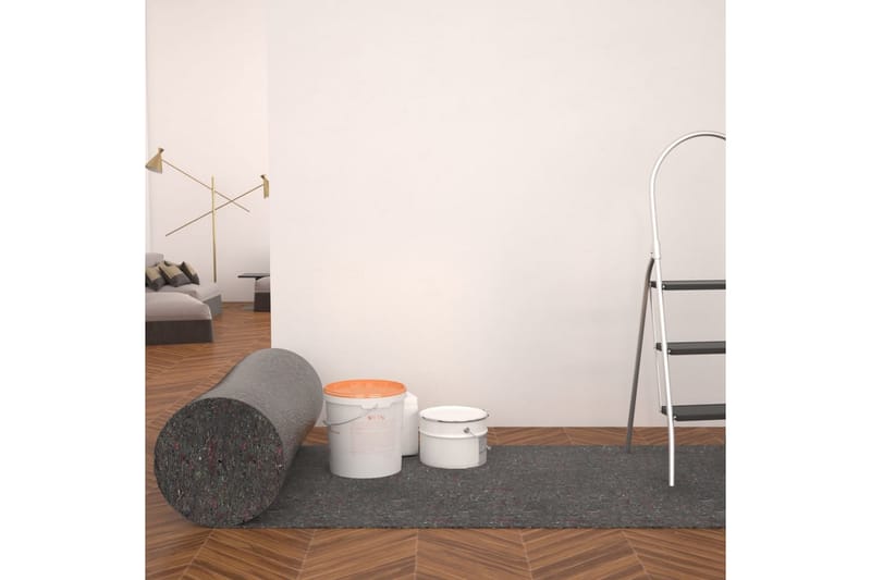 Sklisikker malematte fleece 2 stk 50 m 280 g/m² grå - Tekstiler - Tepper & Matter - Moderne tepper - Ryeteppe