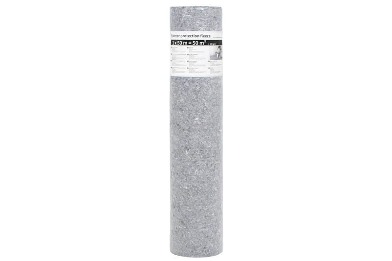 Sklisikker malematte fleece 2 stk 50 m 280 g/m² grå - Tekstiler - Tepper & Matter - Moderne tepper - Ryeteppe