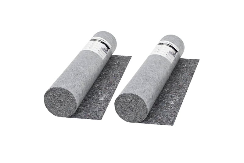 Sklisikker malematte fleece 2 stk 50 m 280 g/m² grå - Tekstiler - Tepper & Matter - Moderne tepper - Ryeteppe
