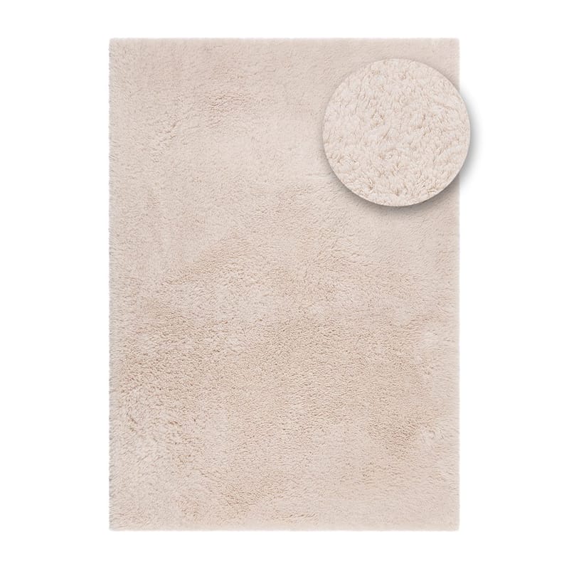 Ryeteppe Teddybear - 160x230 cm, Krem - Tekstiler - Tepper & Matter - Moderne tepper - Ryeteppe