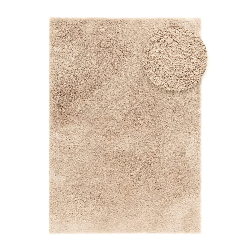 Ryeteppe Teddybear - 160x230 cm, Nature - Tekstiler - Tepper & Matter - Moderne tepper - Ryeteppe