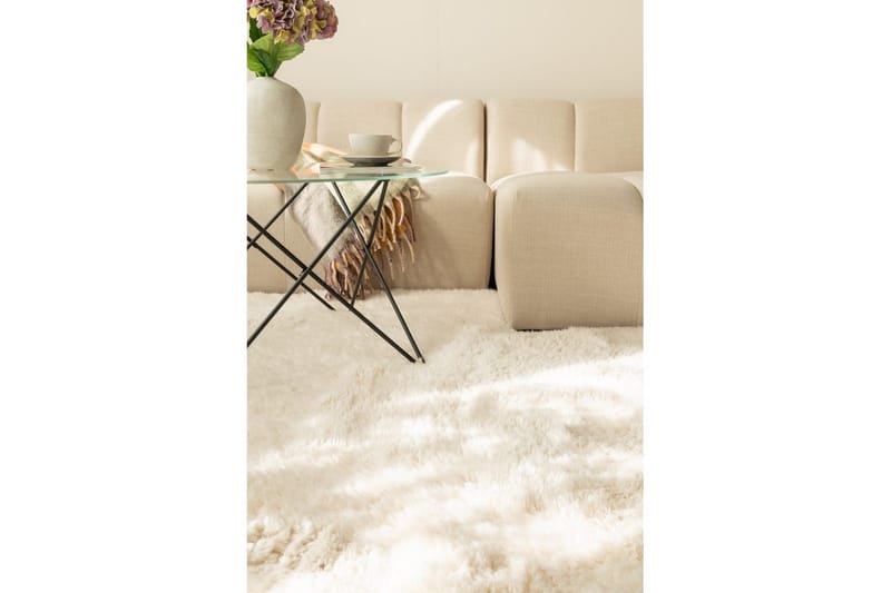 Ryeteppe Teddybear - 200x290 cm, Krem - Tekstiler - Tepper & Matter - Moderne tepper - Ryeteppe