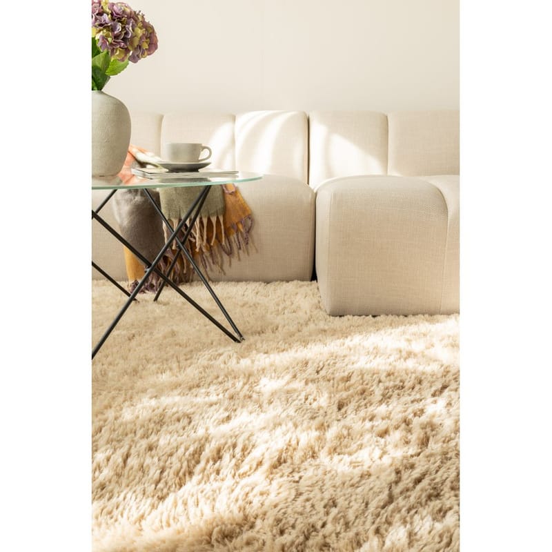 Ryeteppe Teddybear - 200x290 cm, Nature - Tekstiler - Tepper & Matter - Moderne tepper - Ryeteppe