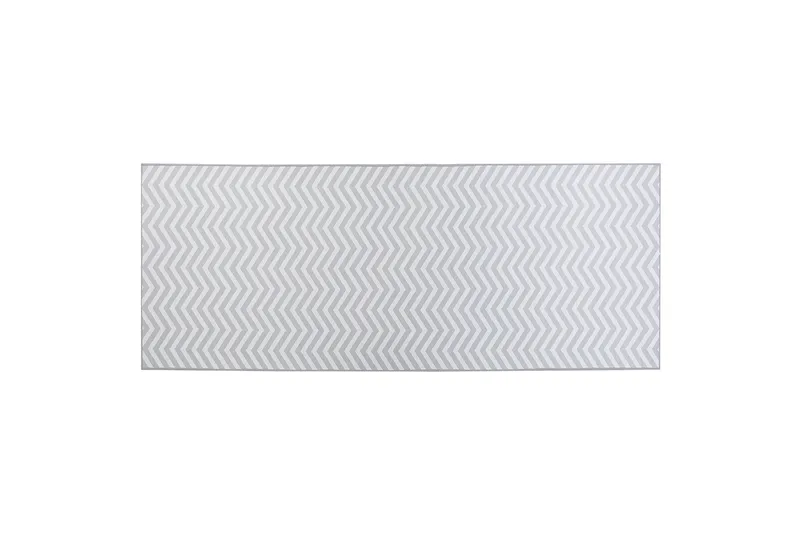 Saikheda Gangmatte 80x200 cm, Svart/hvit