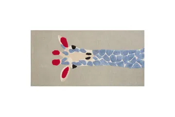 Sakubo Bomullsteppe 80x150 cm - Grå - Tekstiler - Barnetekstiler - Barnetepper