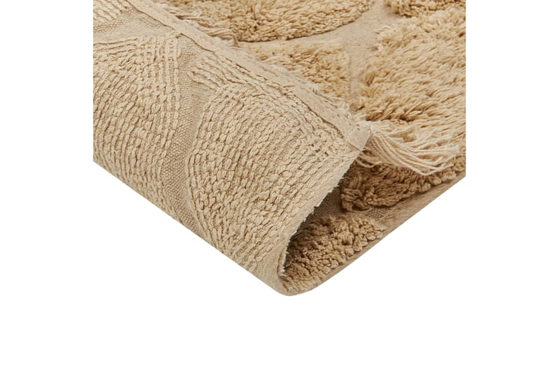 Sanliurfa Ryeteppe 80x150 cm - Beige - Tekstiler - Tepper & Matter - Moderne tepper - Ryeteppe