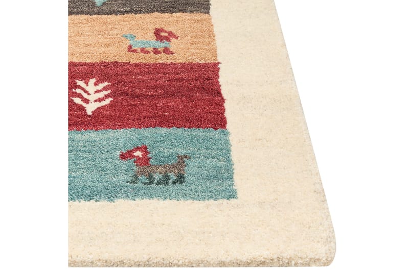 Sarilar Ryeteppe 160x230 cm - Rød - Tekstiler - Tepper & Matter - Moderne tepper - Ullteppe