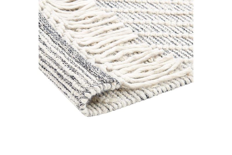 Savur Ullteppe 160x230 cm - Svart/hvit - Tekstiler - Tepper & Matter - Moderne tepper - Ullteppe