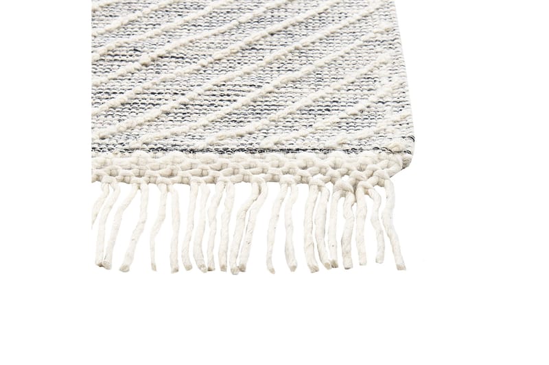 Savur Ullteppe 160x230 cm - Svart/hvit - Tekstiler - Tepper & Matter - Moderne tepper - Ullteppe
