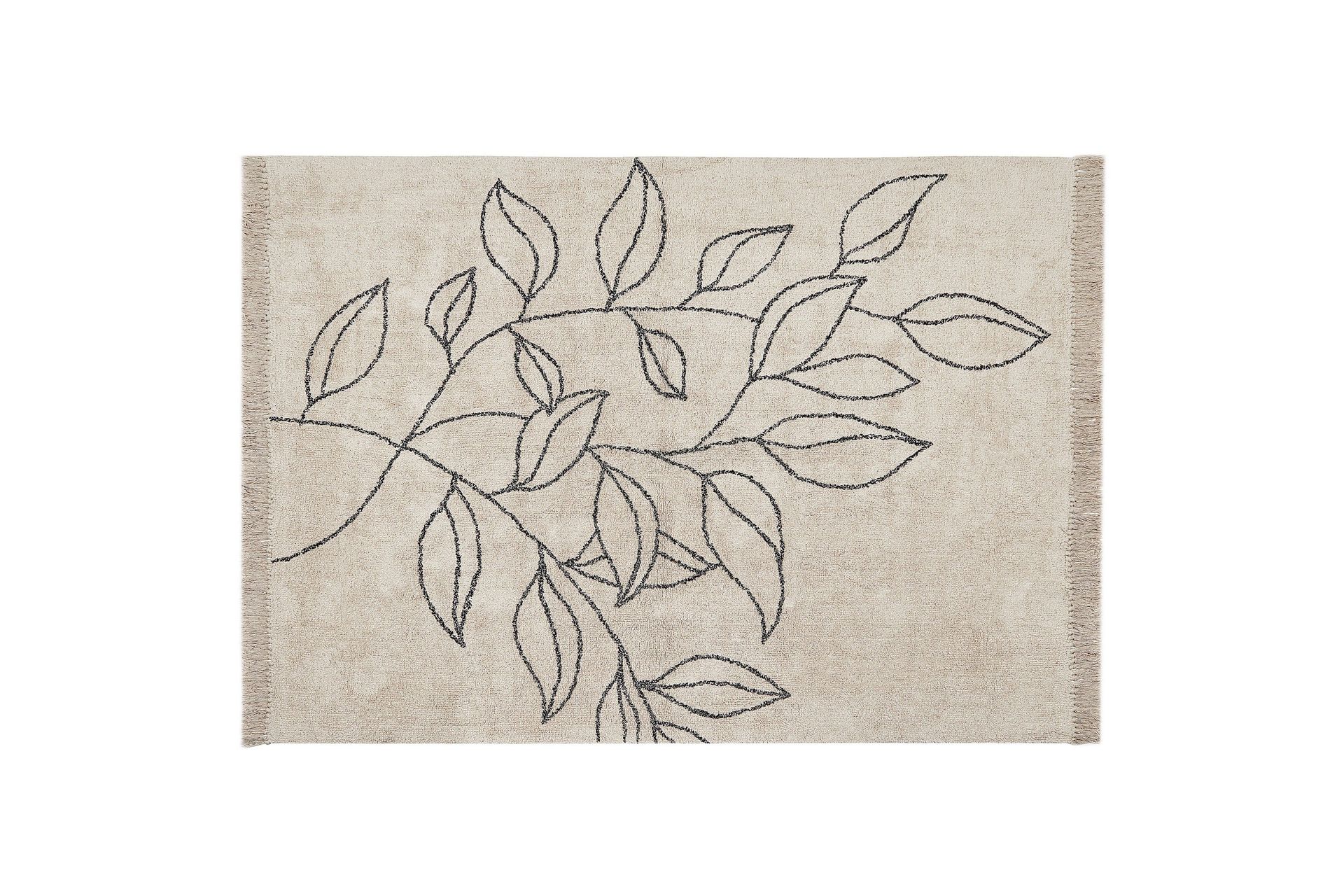 Sazli Bomullsteppe 160x230 cm - Beige
