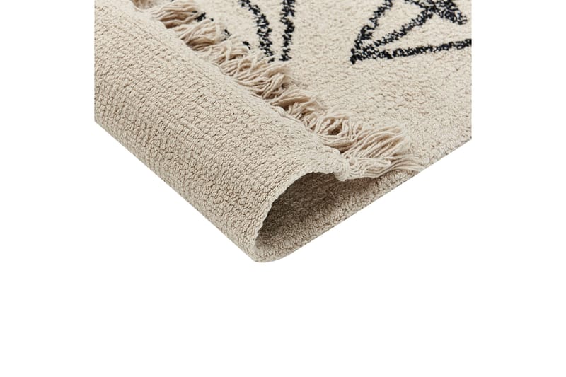 Sazli Bomullsteppe 160x230 cm - Beige - Tekstiler - Tepper & Matter - Moderne tepper - Bomullstepper