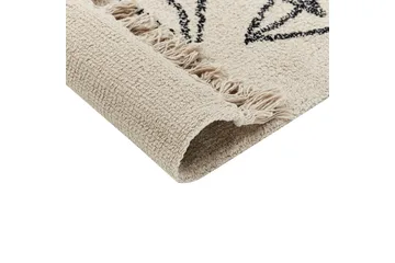 Sazli Bomullsteppe 160x230 cm - Beige - Tekstiler - Tepper & Matter - Moderne tepper - Bomullstepper