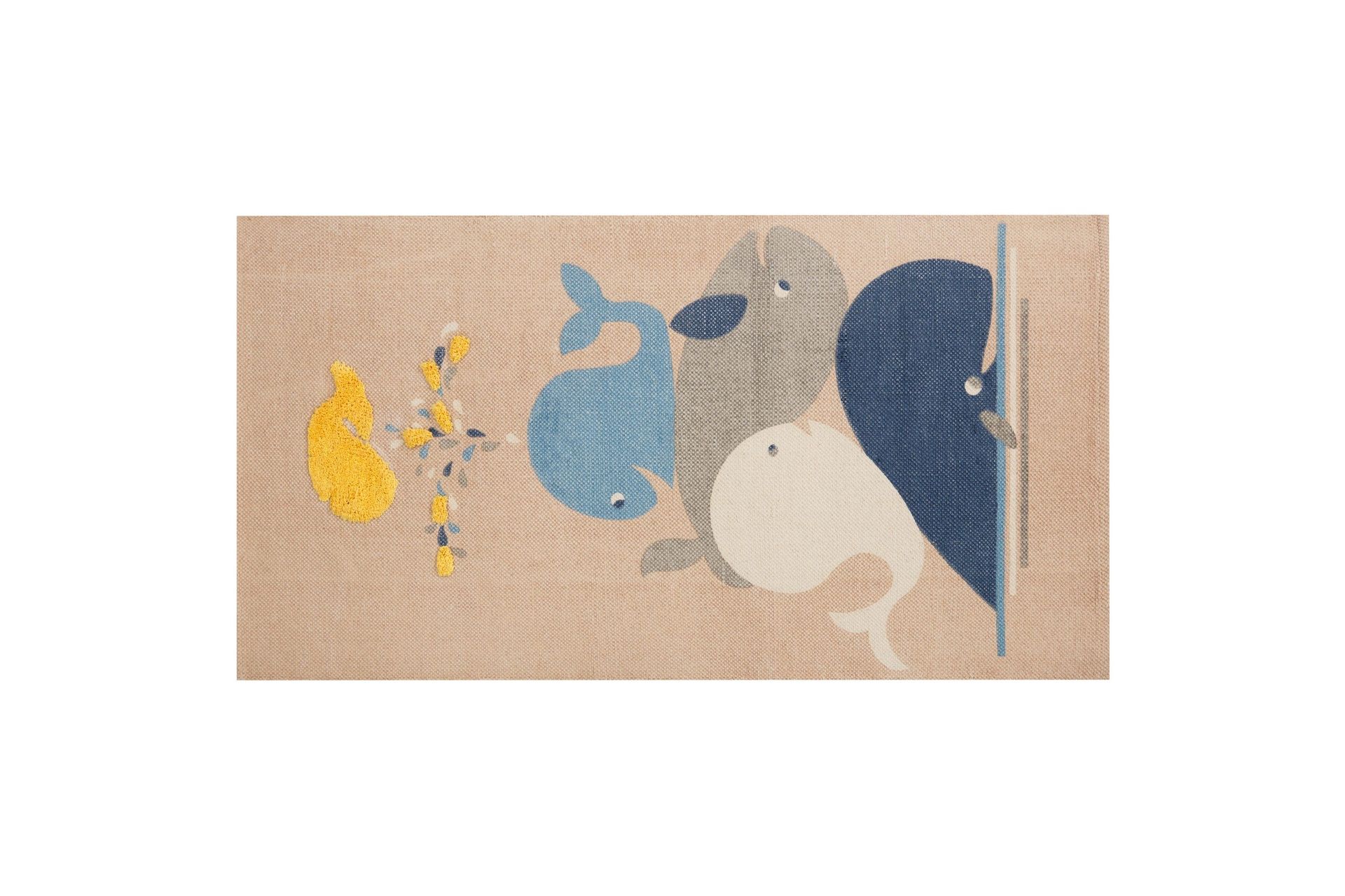 Seai Bomullsteppe 80x150 cm - Beige