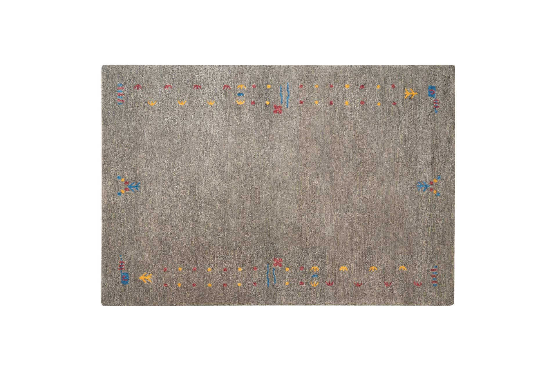 Seymen Ryeteppe 140x200 cm - Grå - Tekstiler - Tepper & Matter - Moderne tepper - Ryeteppe