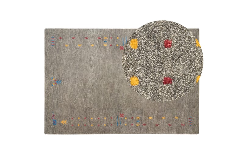 Seymen Ryeteppe 140x200 cm - Grå - Tekstiler - Tepper & Matter - Moderne tepper - Ullteppe