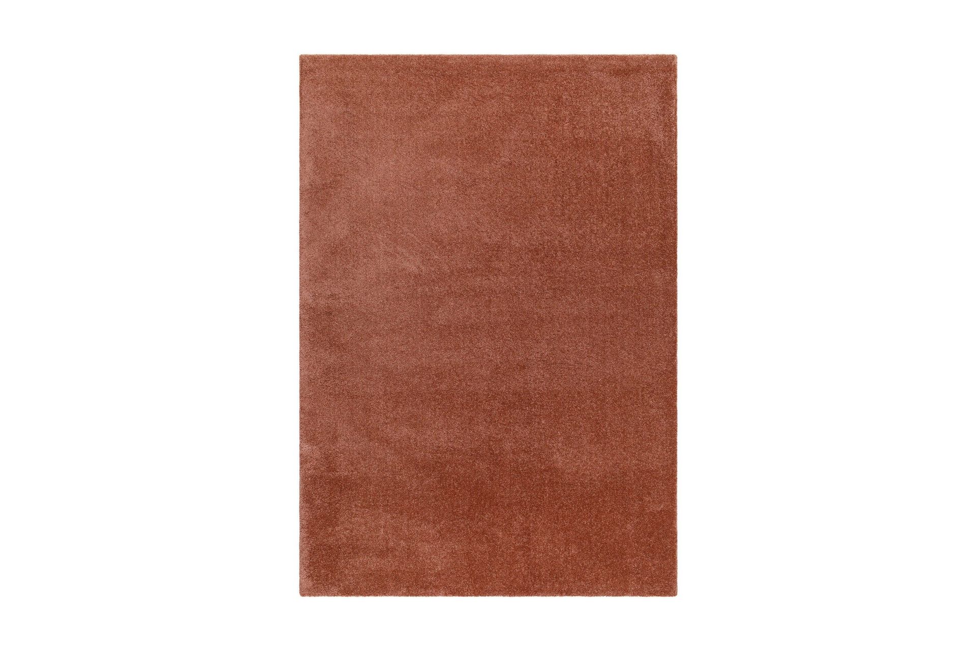 Sheraton Ryematte Rektangulær 140x200 cm - Terracotta