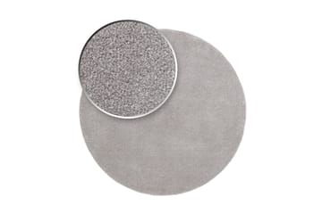 Sheraton Ryematte Rund 200 cm - Sølv - Tekstiler - Tepper & Matter - Moderne tepper - Ryeteppe
