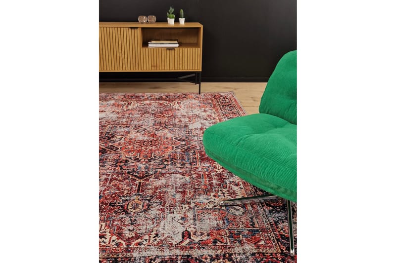 Shiraz Wiltonteppe 240x340 cm Rektangulær - Rød - Tekstiler - Tepper & Matter - Moderne tepper - Wiltontepper
