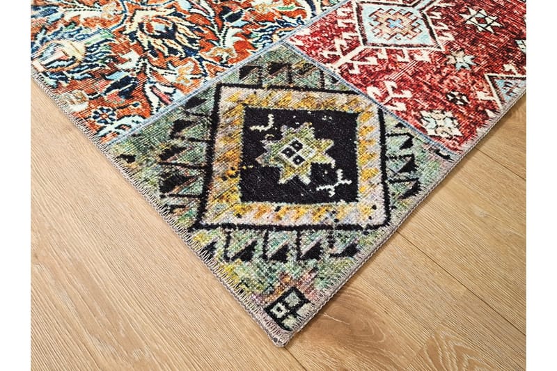 Shiraz Wiltonteppe 80x300 cm Oval - Flerfarget - Tekstiler - Tepper & Matter - Moderne tepper - Wiltontepper