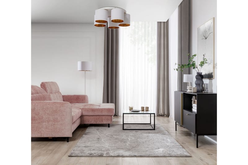 Siggi Ryematte Rektangulær 220x160 cm - Grå - Tekstiler - Tepper & Matter - Moderne tepper - Ryeteppe