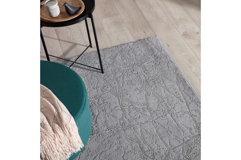 Siggi Ryematte Rektangulær 220x160 cm - Grå - Tekstiler - Tepper & Matter - Moderne tepper - Ryeteppe