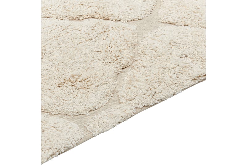Silchar Bomullsteppe 140x200 cm - Beige - Tekstiler - Tepper & Matter - Moderne tepper - Bomullstepper