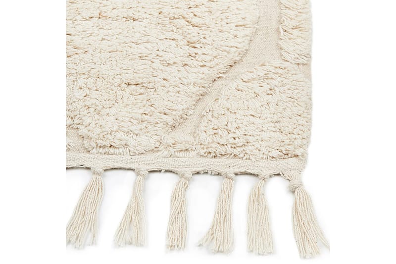 Silchar Bomullsteppe 140x200 cm - Beige - Tekstiler - Tepper & Matter - Moderne tepper - Bomullstepper