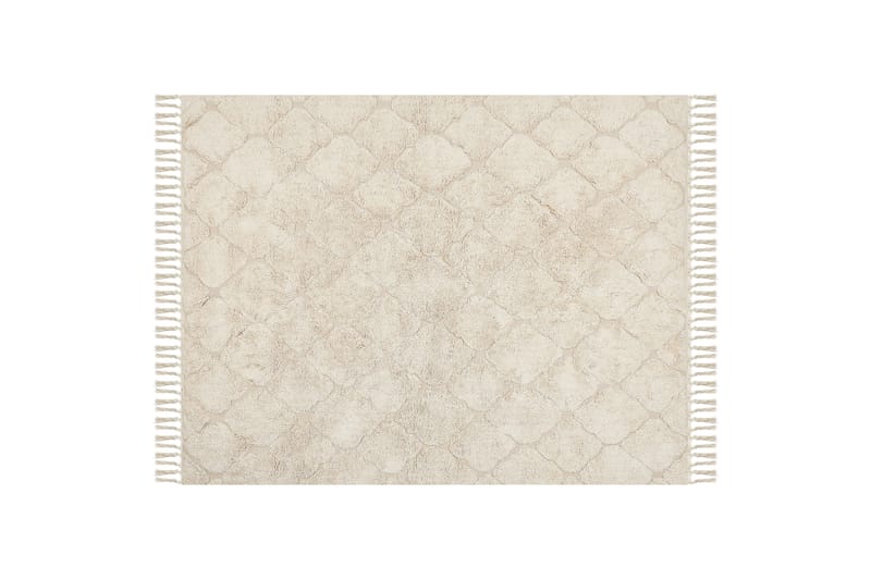 Silchar Bomullsteppe 160x230 cm, Beige