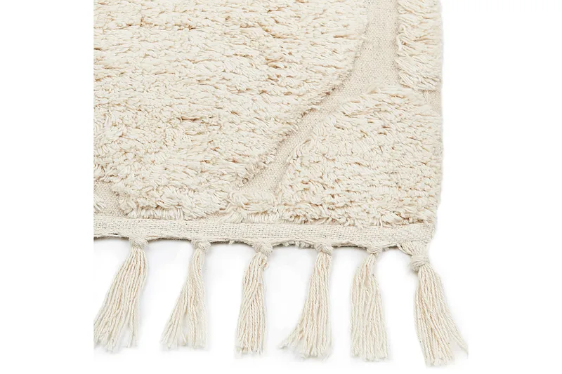 Silchar Bomullsteppe 80x150 cm - Beige - Tekstiler - Tepper & Matter - Moderne tepper - Bomullstepper