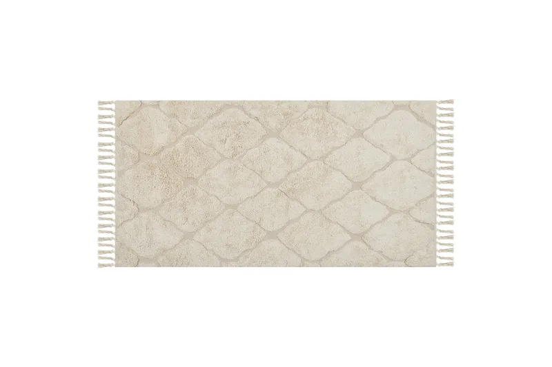 Silchar Bomullsteppe 80x150 cm, Beige