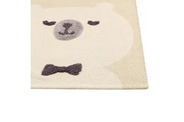Simau Bomullsteppe 80x150 cm - Beige - Tekstiler - Barnetekstiler - Barnetepper