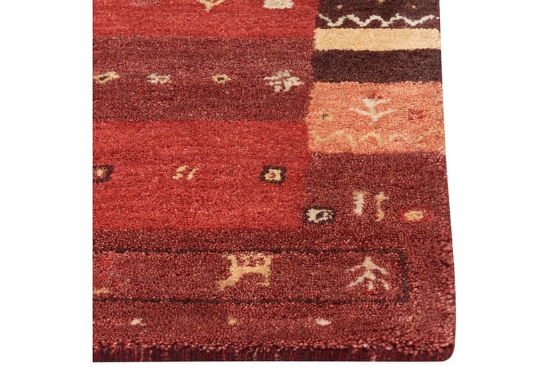 Sinanli Ryeteppe 140x200 cm - Rød - Tekstiler - Tepper & Matter - Moderne tepper - Ullteppe