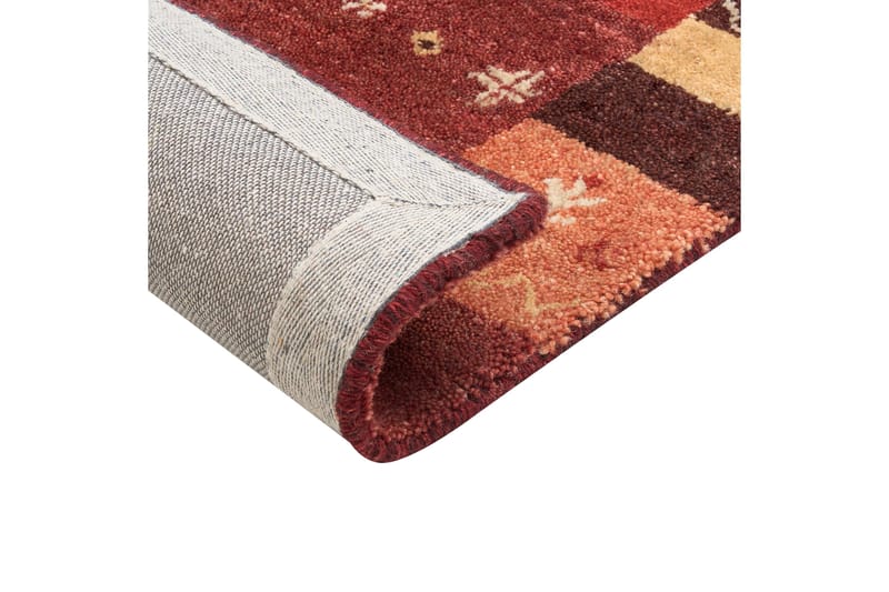 Sinanli Ryeteppe 140x200 cm - Rød - Tekstiler - Tepper & Matter - Moderne tepper - Ullteppe