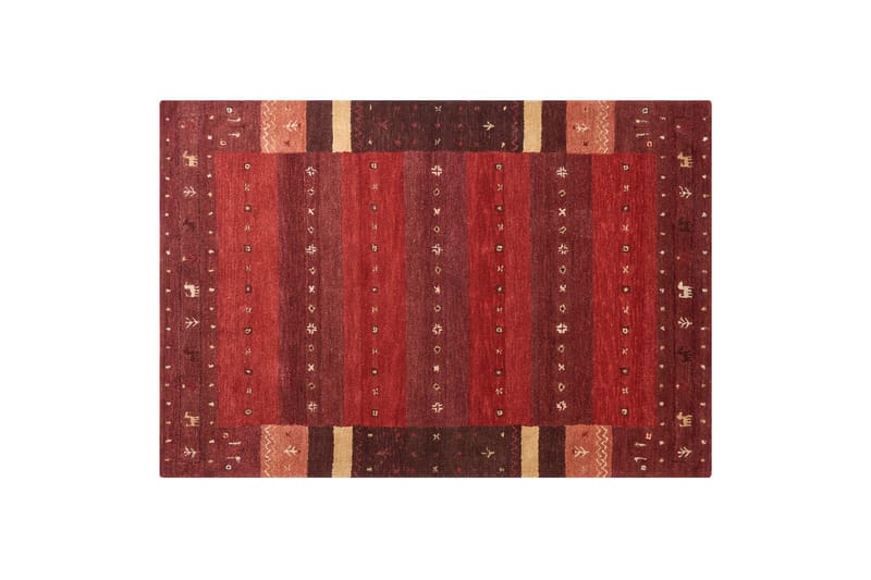 Sinanli Ryeteppe 140x200 cm, Rød