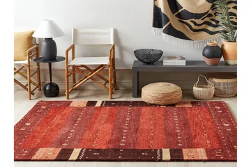 Sinanli Ryeteppe 160x230 cm - Rød - Tekstiler - Tepper & Matter - Moderne tepper - Ullteppe