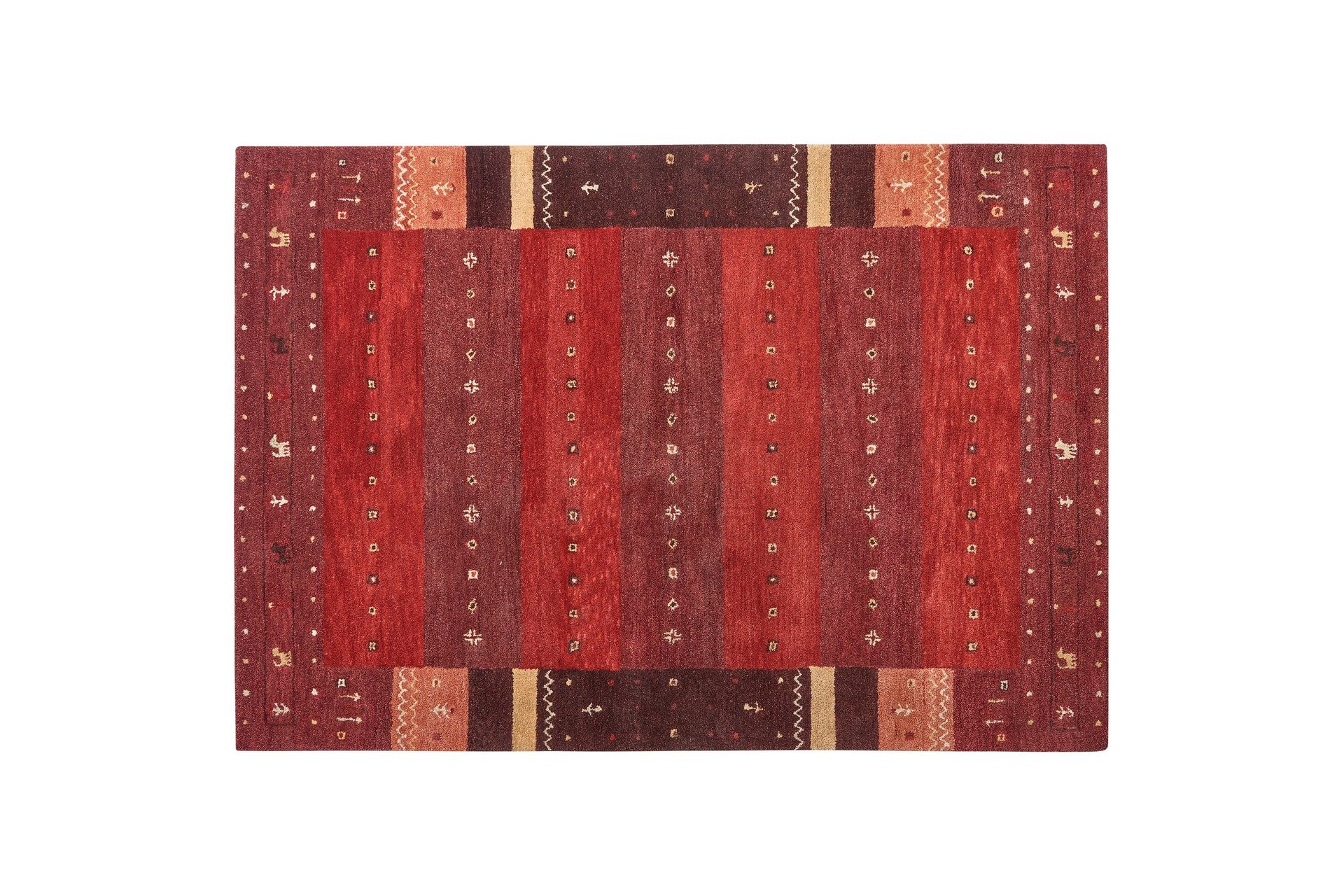 Sinanli Ryeteppe 160x230 cm - Rød