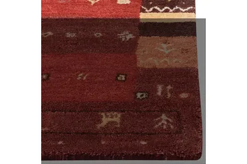 Sinanli Ryeteppe 160x230 cm - Rød - Tekstiler - Tepper & Matter - Moderne tepper - Ullteppe
